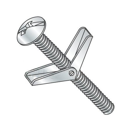 NEWPORT FASTENERS Toggle Bolt, 3" L, Steel, 50 PK 138300